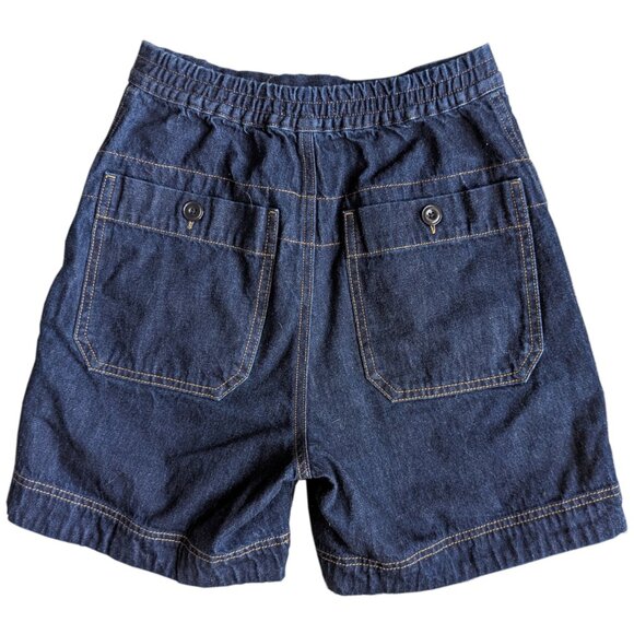 Uniqlo U Relaxed Denim Shorts High-Waisted Dark Wash | XS - Picture 4 of 7